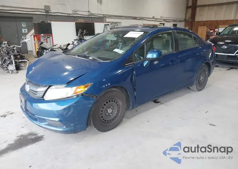 2012 Honda Civic Ex from USA, damaged, VIN 19XFB2F87CE319114